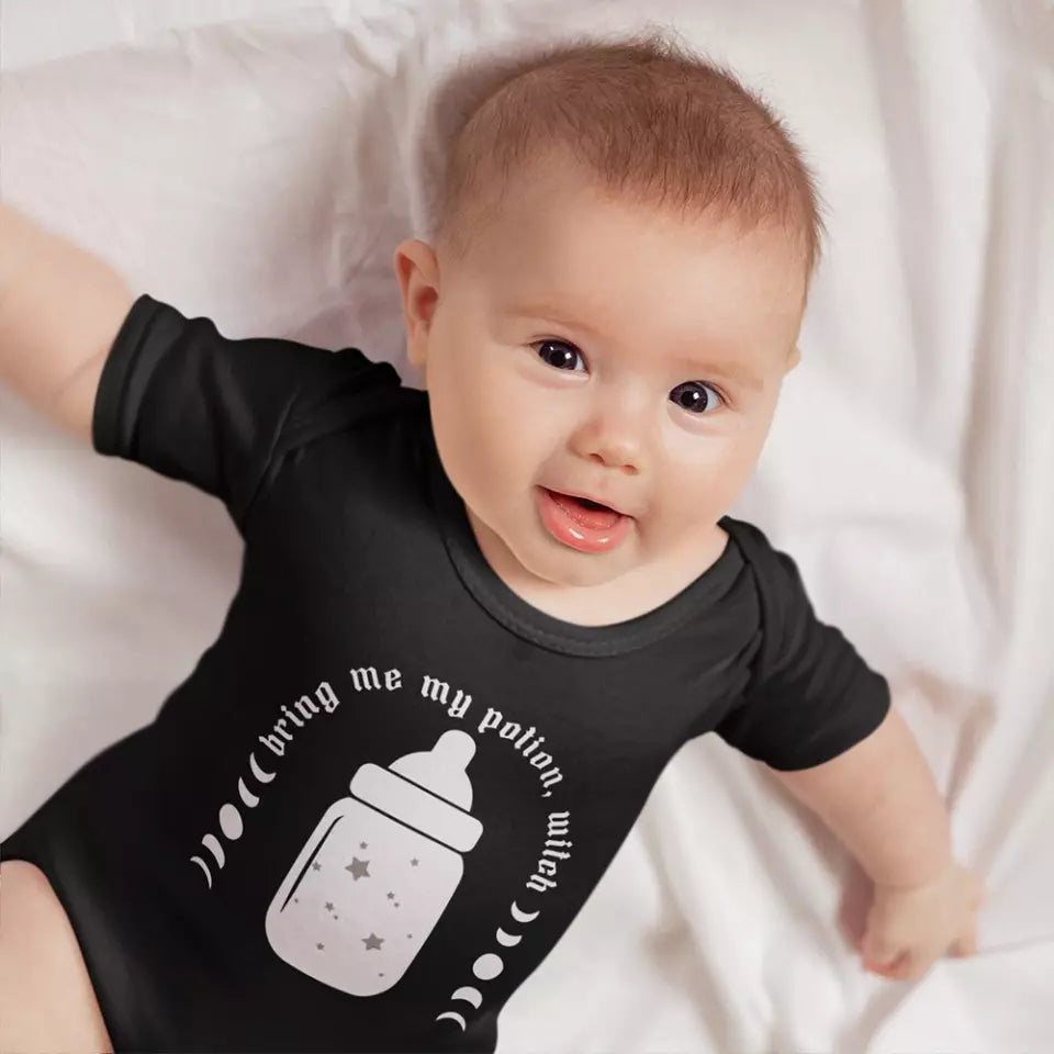 Bring Me Potion Witch - First Halloween Babysuit