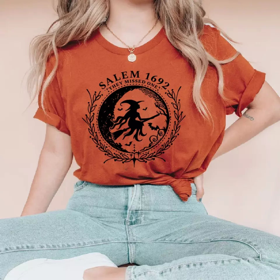 Salem 1692 They Missed One - 2 Sides Sweatshirt