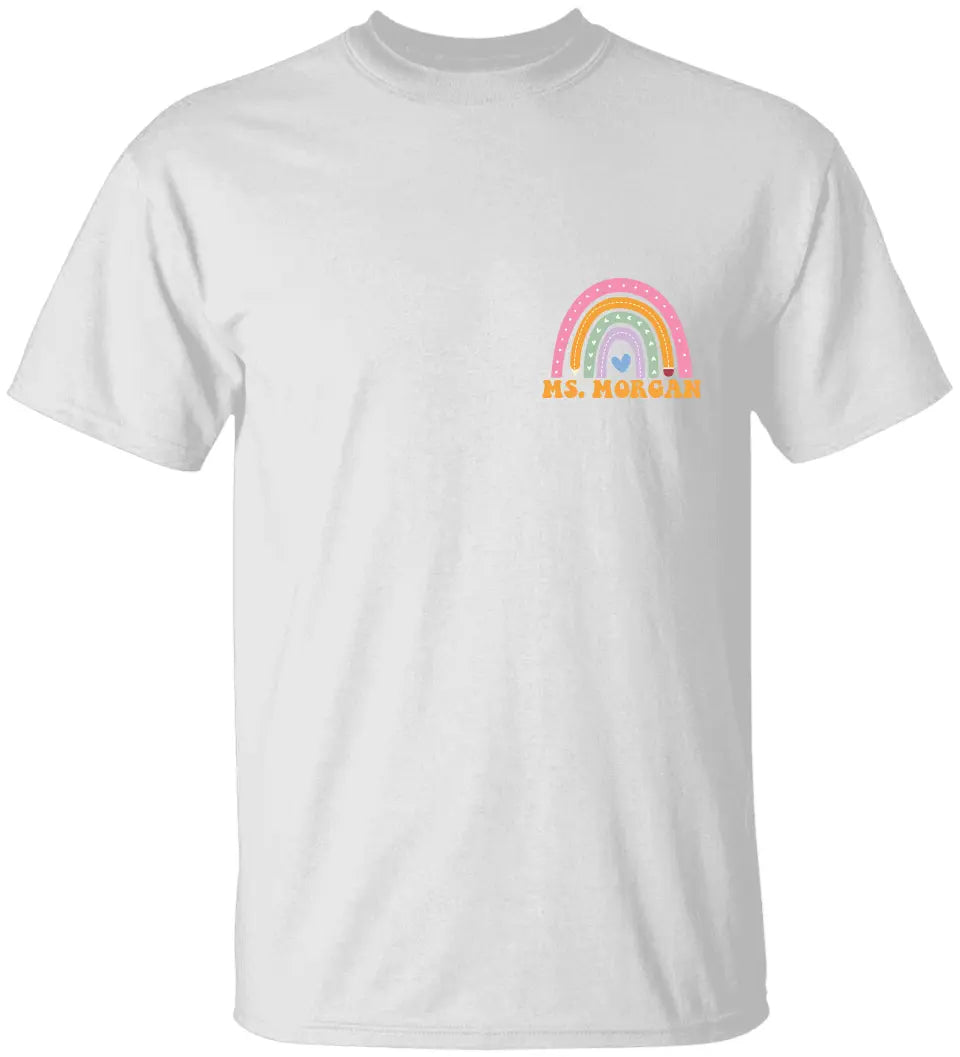 Dear Tiny Human Behind Me T-Shirt For Teachers Back To School