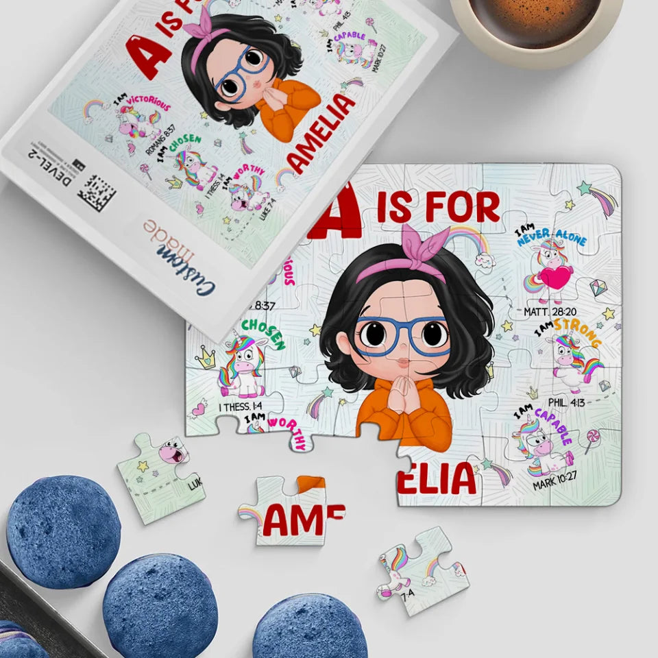 Personalized Adventure Puzzle - Kid's Jigsaw Puzzle - A Unique Gift for Children