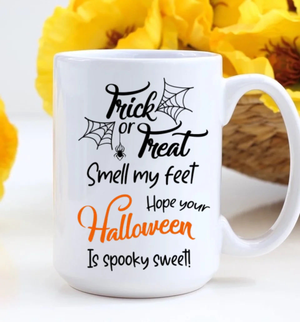 I Wanna Do Bad Things With You - Personalized Mug - Witch Gift for Couples on Halloween