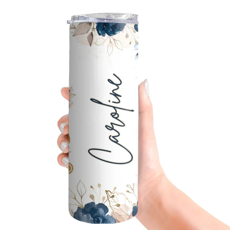 Obgyn Nurse - Personalized 20oz Skinny Tumbler - Gift For Obgyn