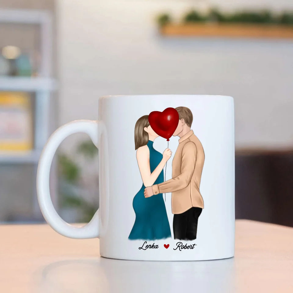 Annoying Each Other For Years - Personalized White Mug - Gifts For Her Him