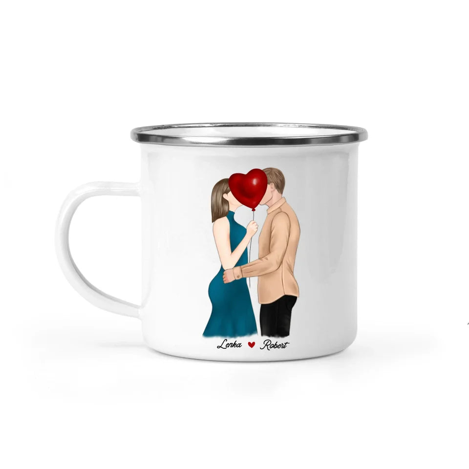 Annoying Each Other For Years - Personalized White Mug - Gifts For Her Him