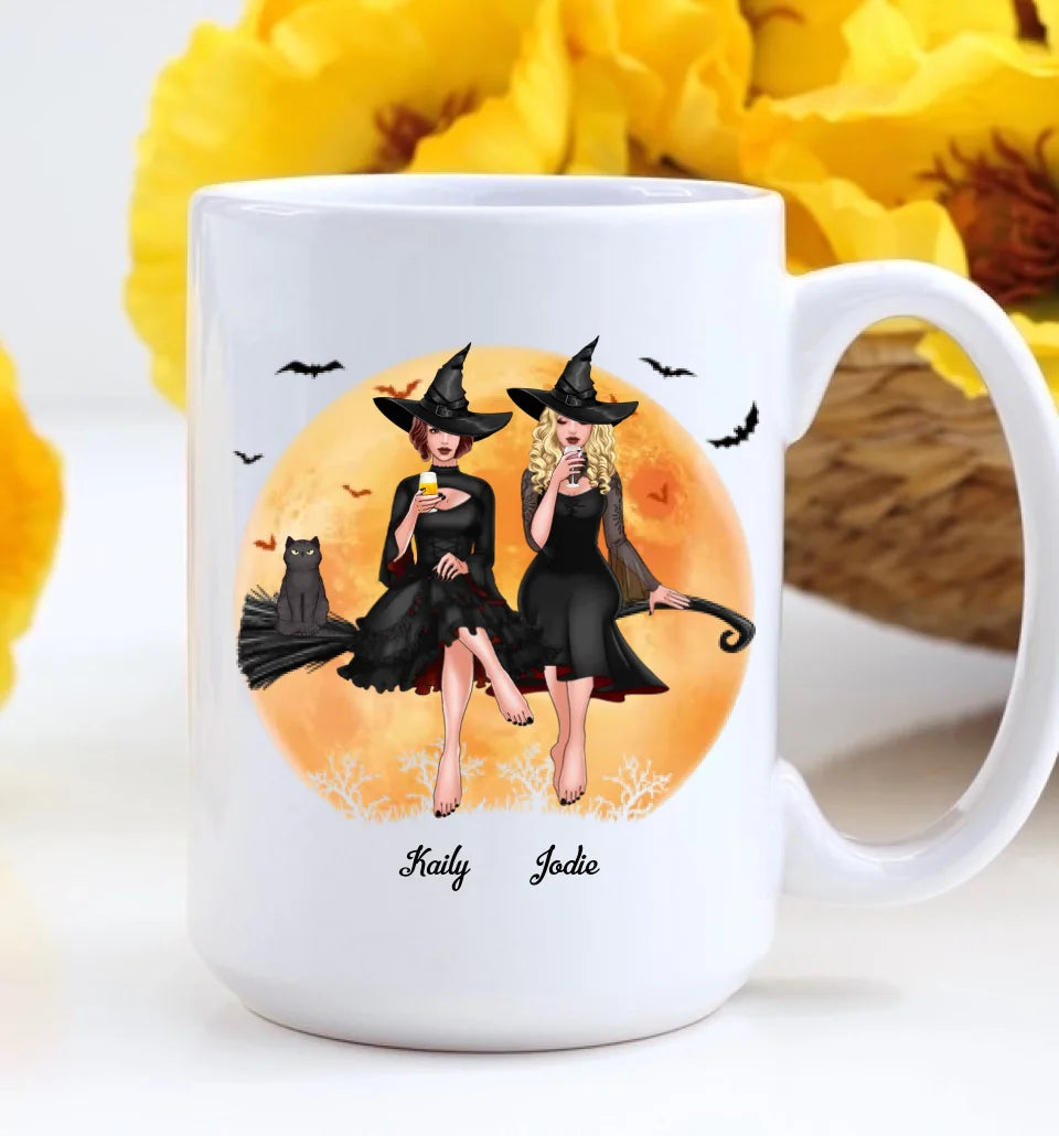 My Favorite Witches To Witch About Other Witches With - Personalized Mug - Witch Gift for Her, Gift for Witch Friends