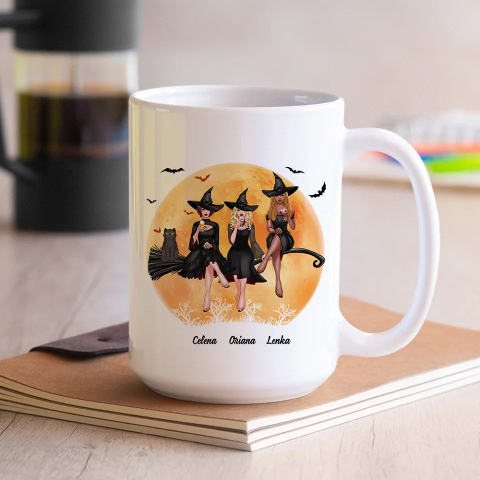mockup-featuring-an-11-oz-colored-rim-mug-placed-next-to-a-muffin-33190