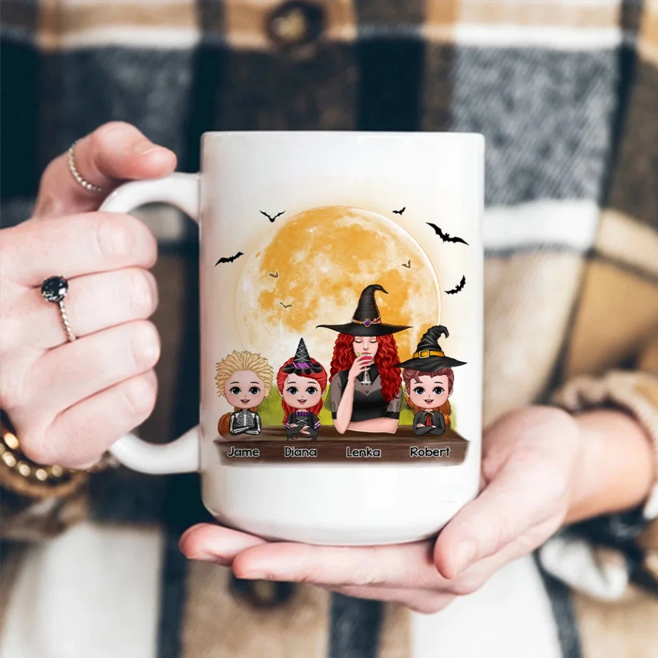 mockup-featuring-an-11-oz-colored-rim-mug-placed-next-to-a-muffin-33190