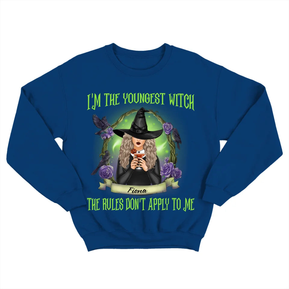 I'm The Oldest Witch, I Made The Rules - Personalized Shirt - Witch Gift