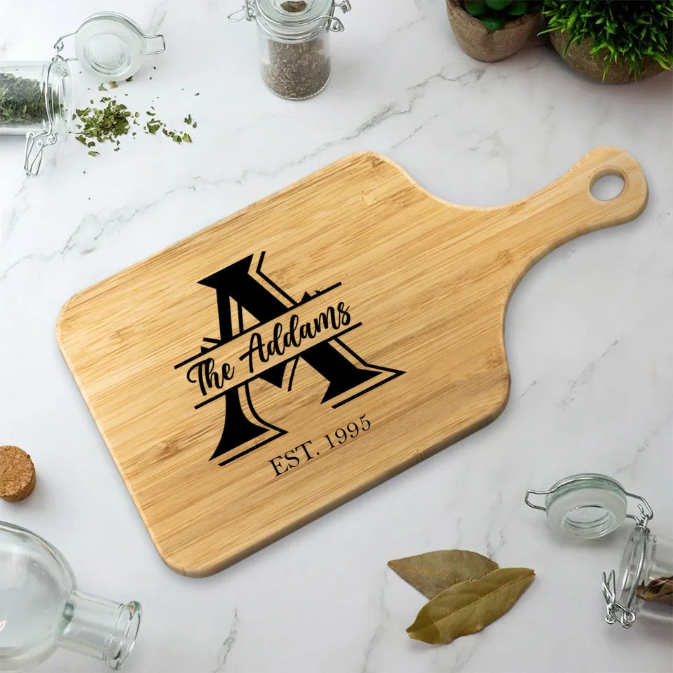 Custom Name Letter And Year - Best Housewarming Presents - Gift For Him/Her