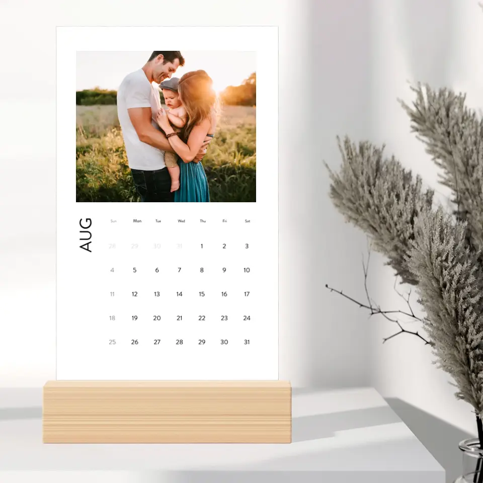 Capture the Year, Personalized Photo 2025 Calendar - Gift for Family 2025 New Year