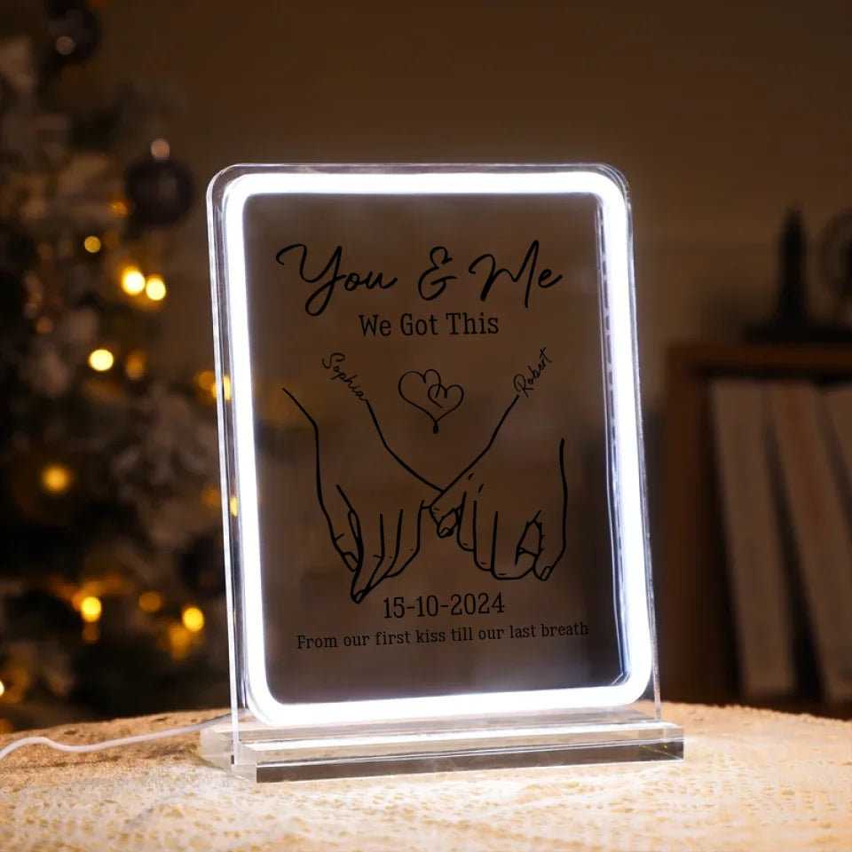 preview acrylic frame night light