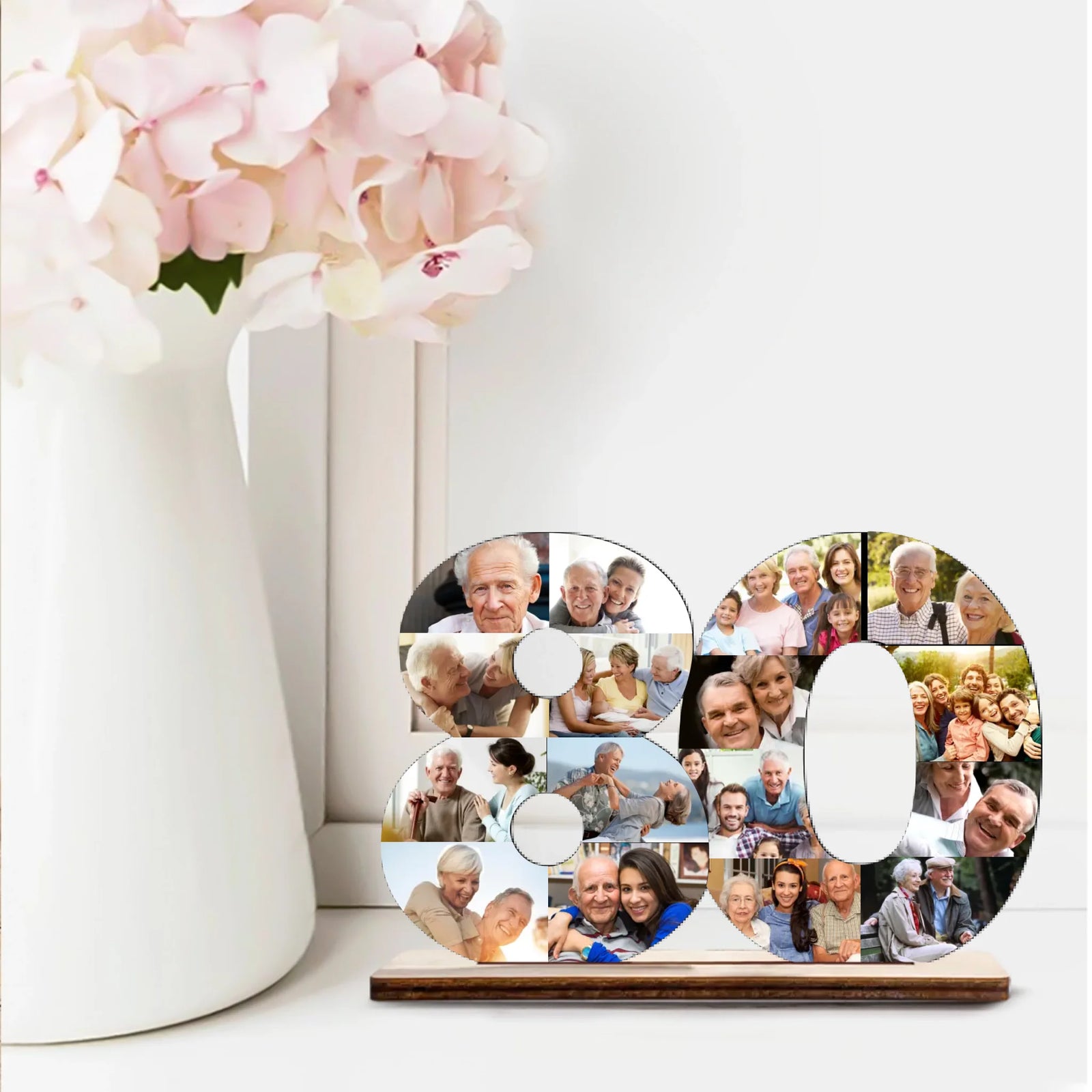 80th Birthday Wooden Plaque 80 Years Old Gift for Men Dad Grandpa