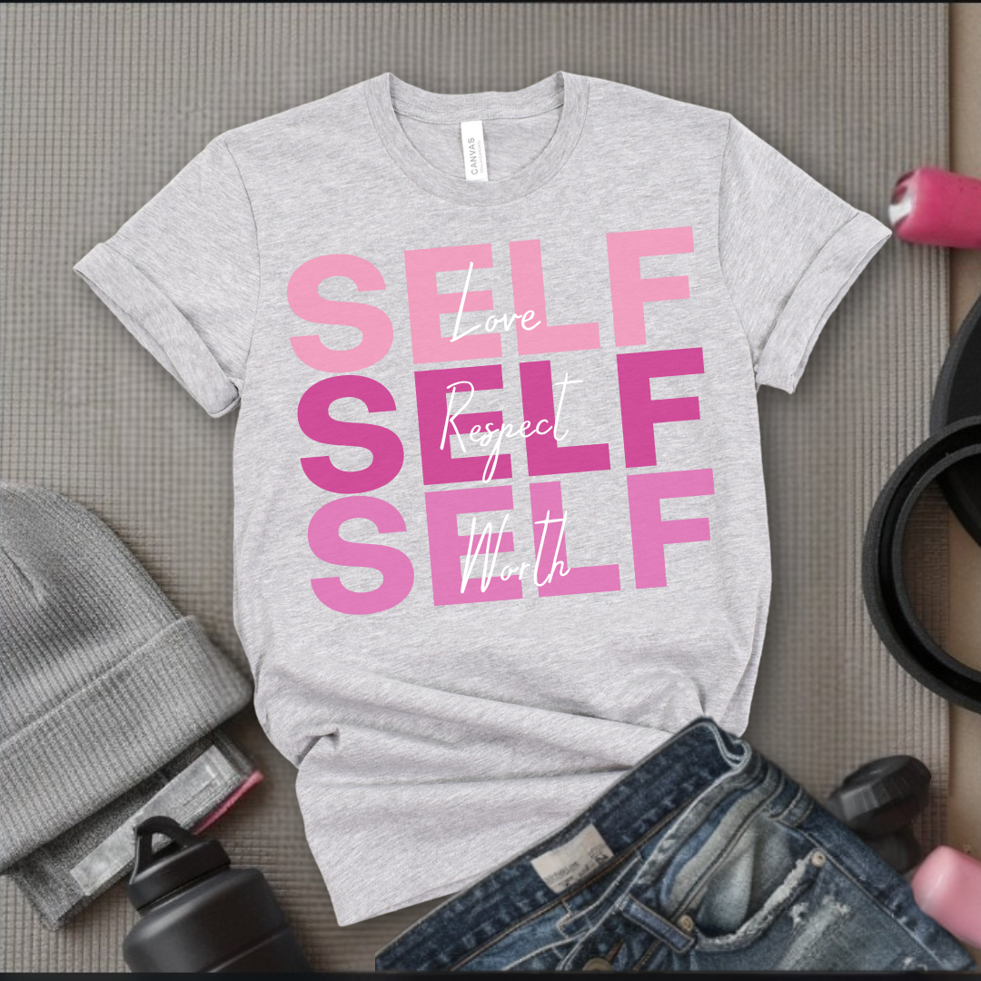 Empowering Self Love Tee - Unisex Jersey Short Sleeve Shirt - Bella Canvas 3001