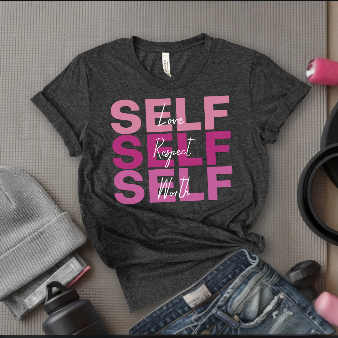 Empowering Self Love Tee - Unisex Jersey Short Sleeve Shirt - Bella Canvas 3001