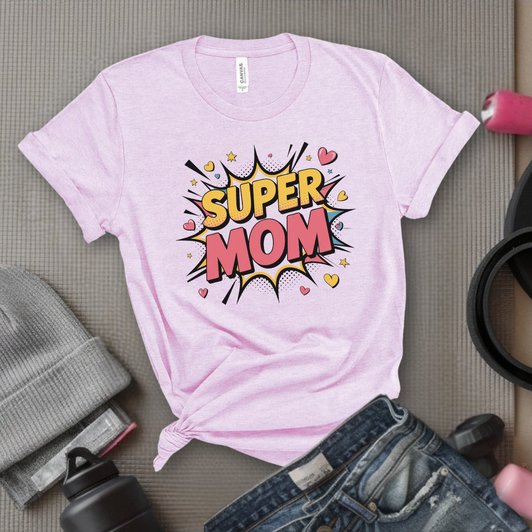 Super Mom Shirts Power Mom Shirts - Mother's Day Gifts - Women Empower Feminist Tee - Bella Canvas 3001