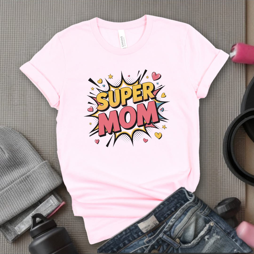 Super Mom Shirts Power Mom Shirts - Mother's Day Gifts - Women Empower Feminist Tee - Bella Canvas 3001