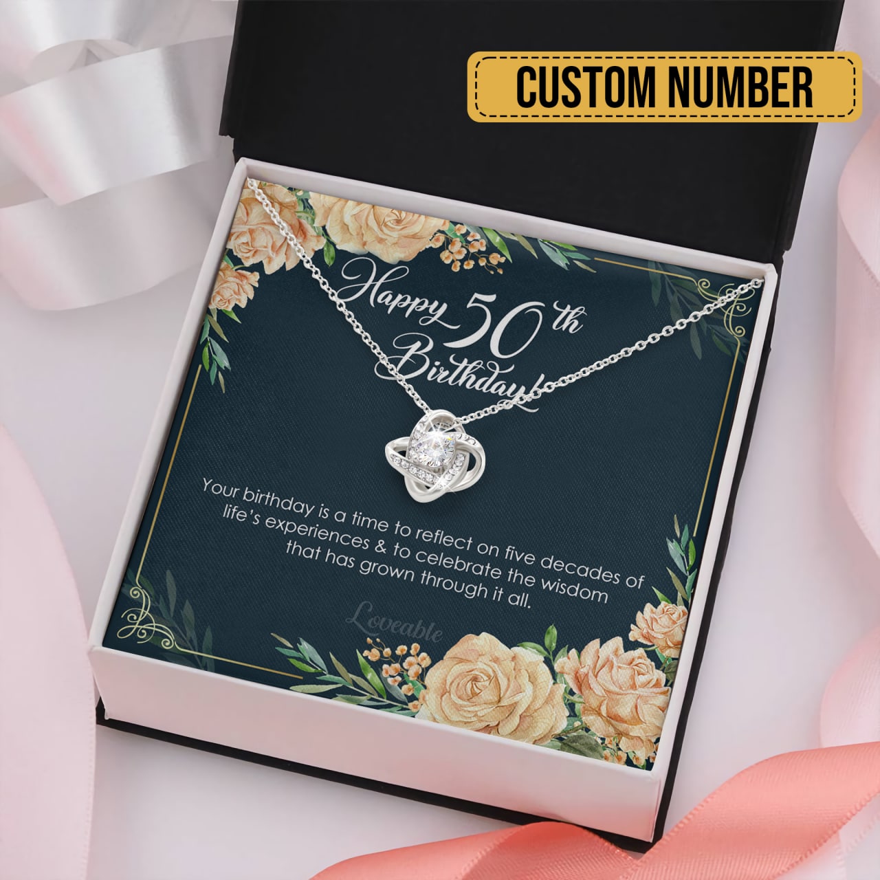 loveable White Gold necklace