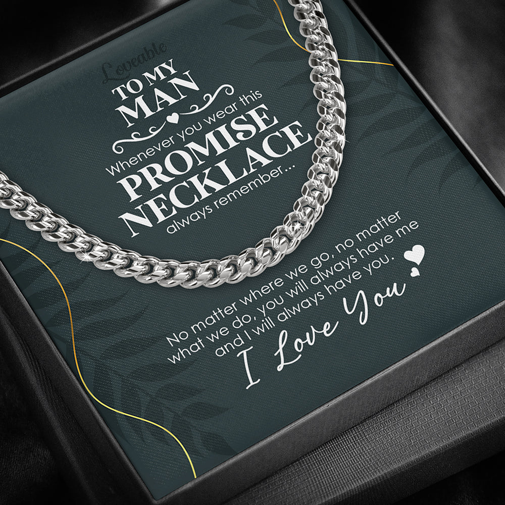 cross necklace for husband