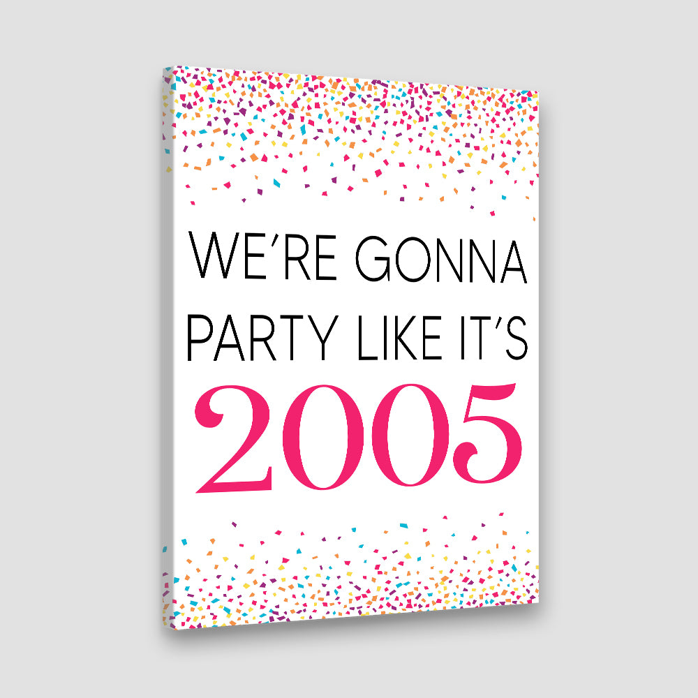 17th Birthday Party Decoration Custom Canvas Poster Birthday Gift For Her