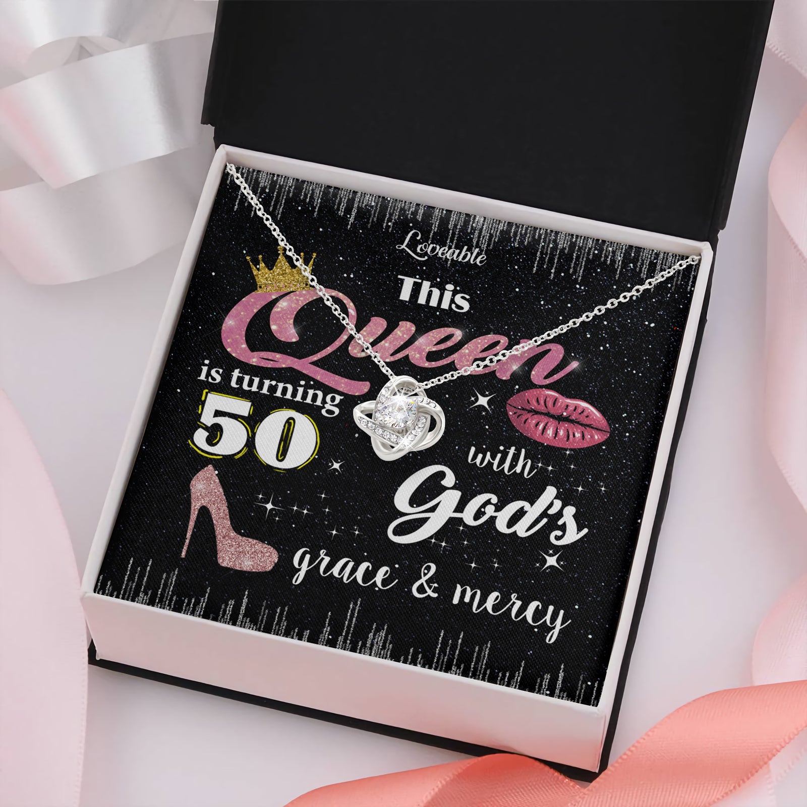 white gold mom necklace