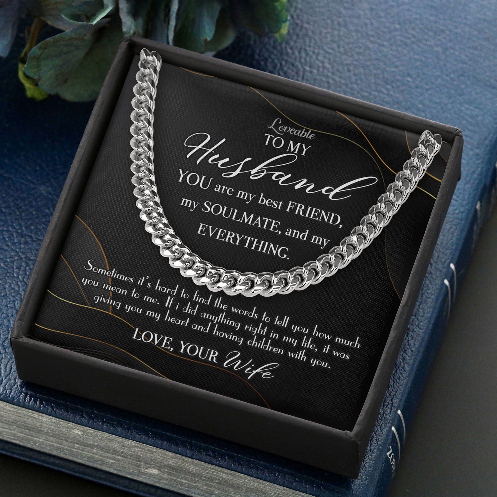 cross white gold necklace for husband