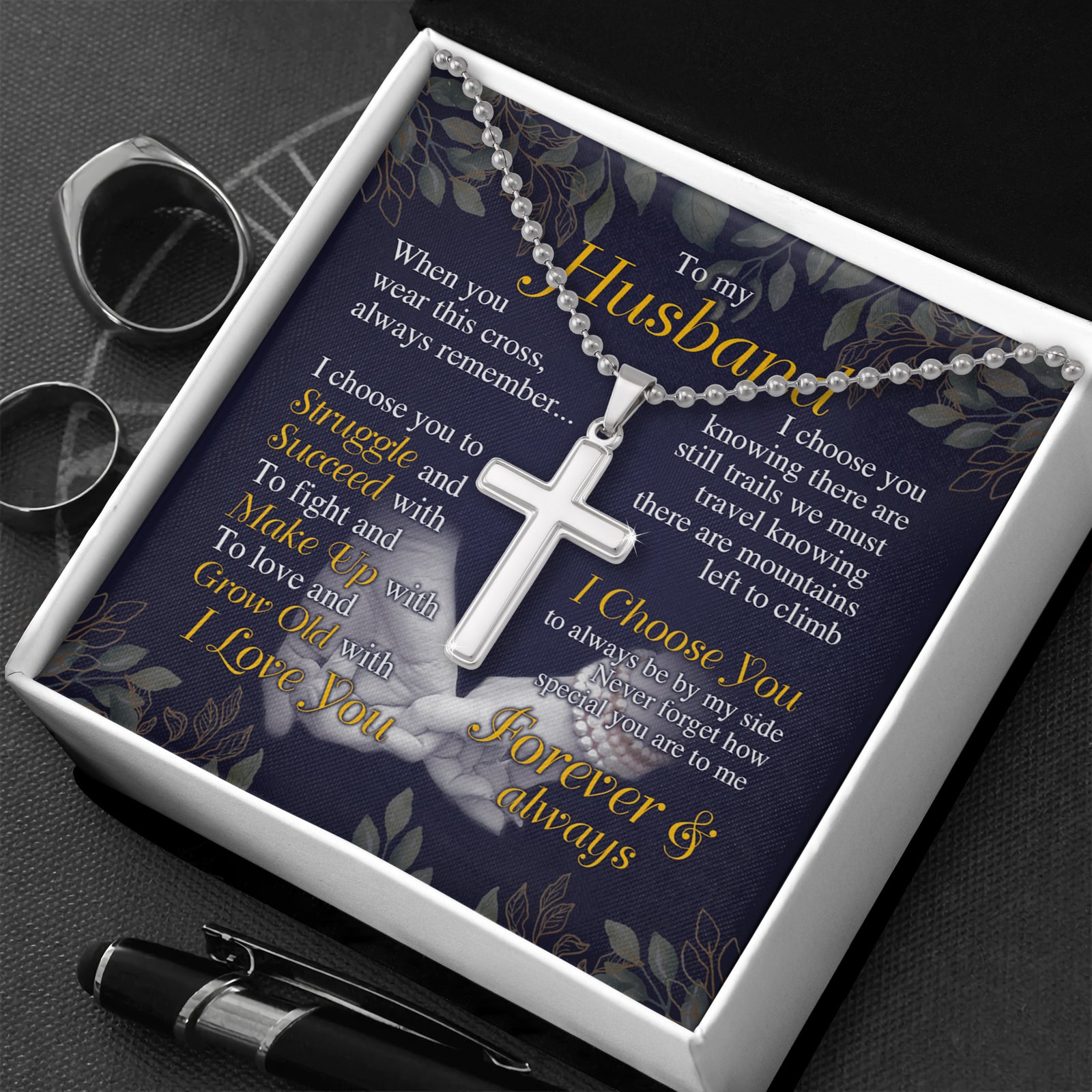 Stainless Cross Necklace