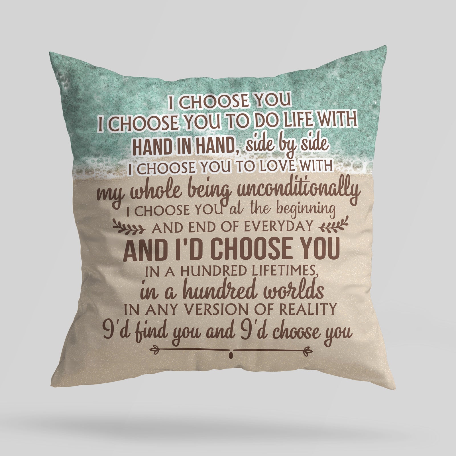 canvas pillow single