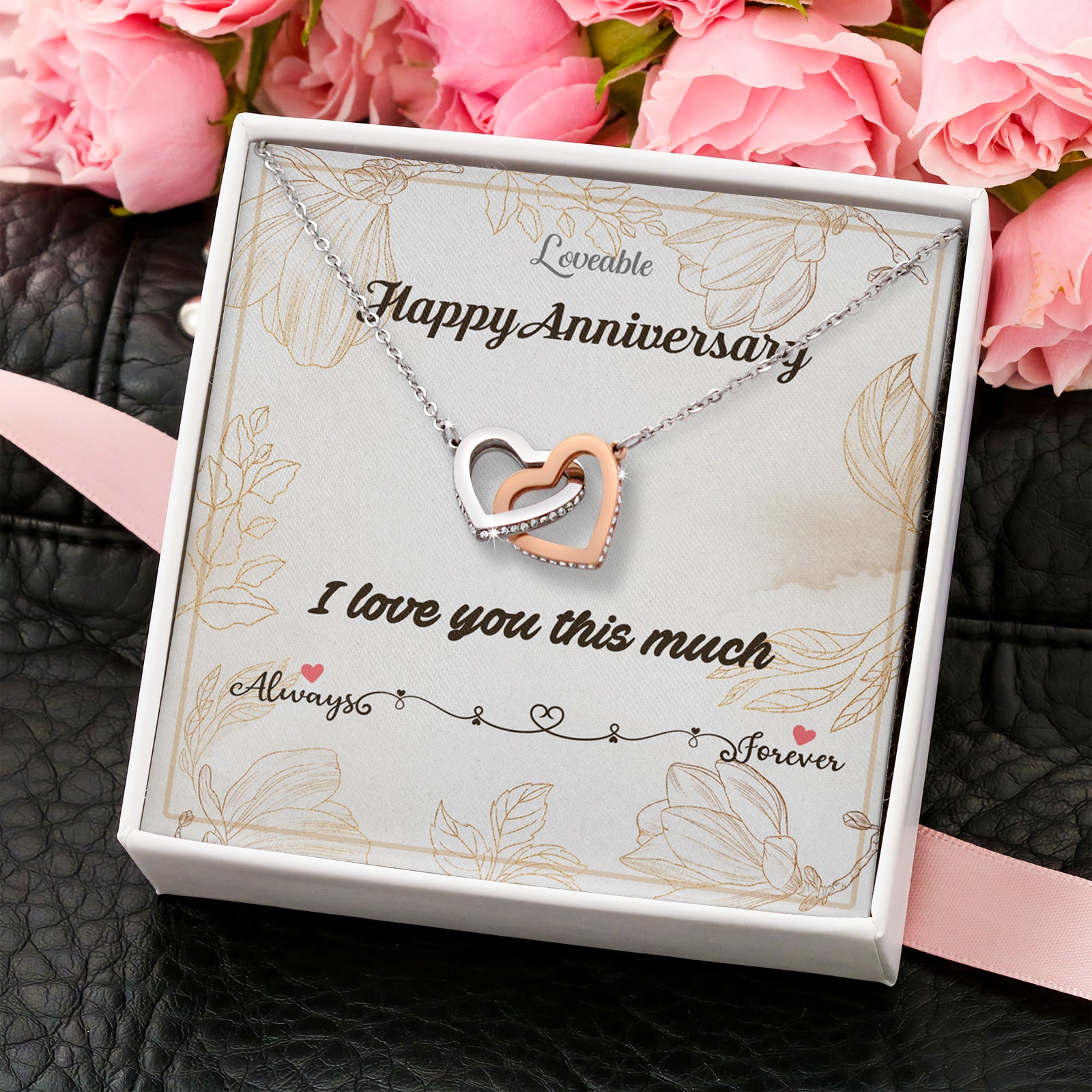 Happy Anniversary I love you so much Anniversary Gifts for Her