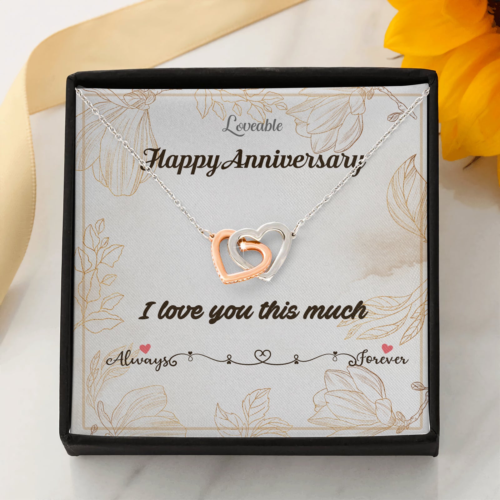 Happy Anniversary I love you so much Anniversary Gifts for Her