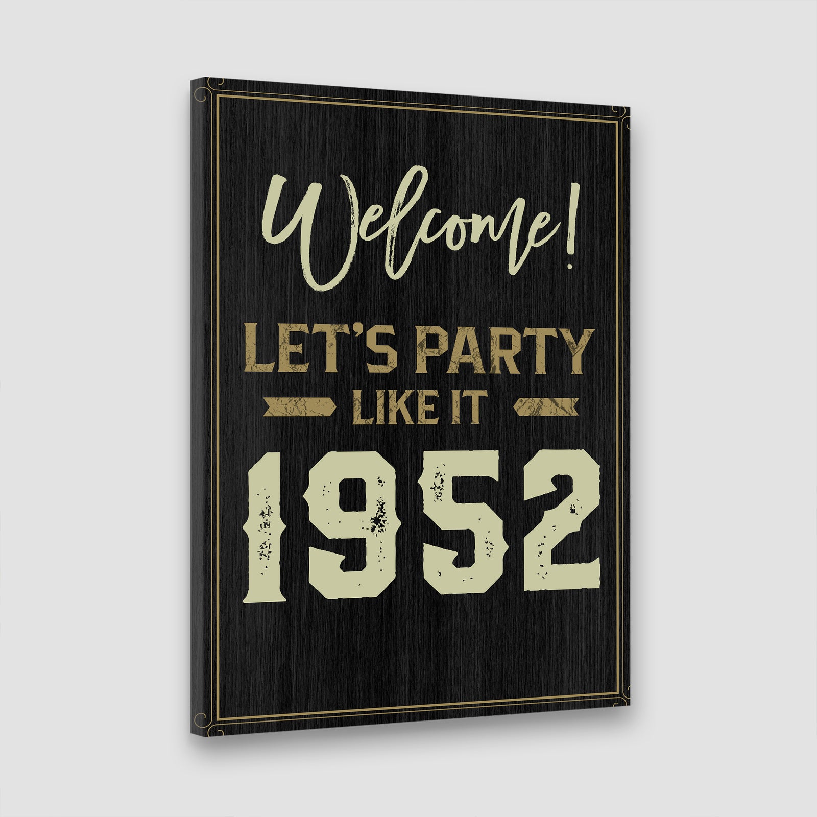 70th Birthday Party Decoration Canvas/Poster Birthday Anniversary Gift 207HNTTCA422