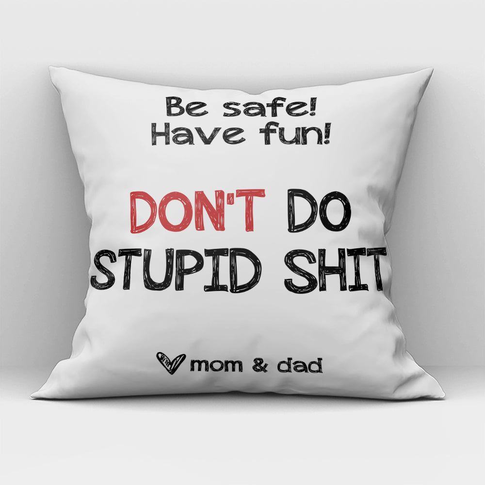 Personalized Canvas Pillow | Personalized Gift for Son | Loveable