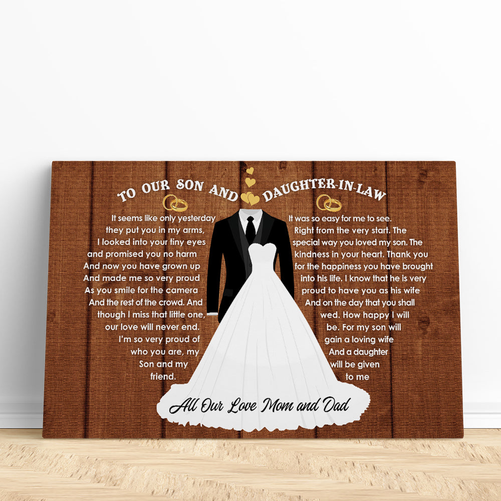 Wedding Gifts Canvas Poster
