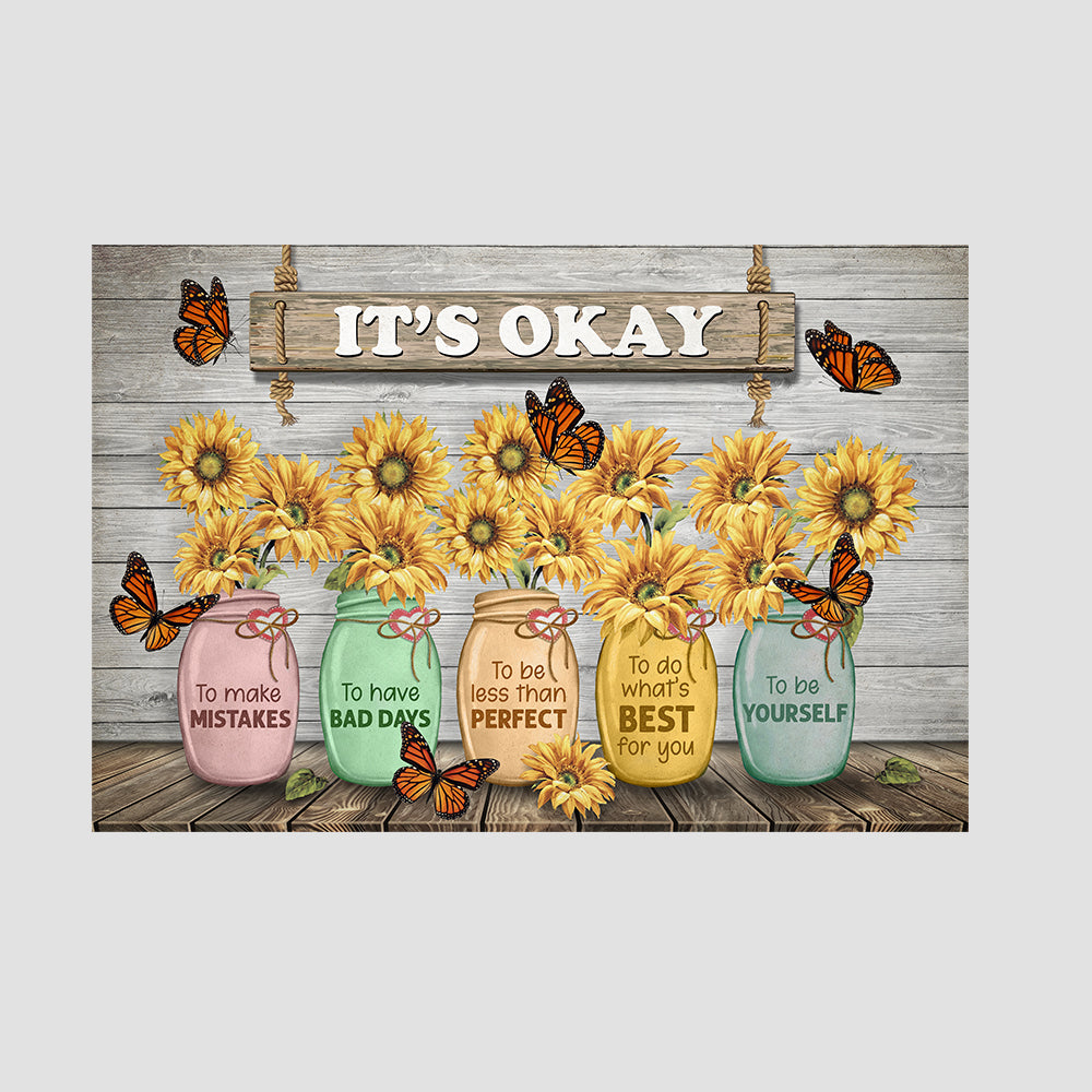 It's Okay Mommy - Personalized Canvas/Poster - Gift for Mom