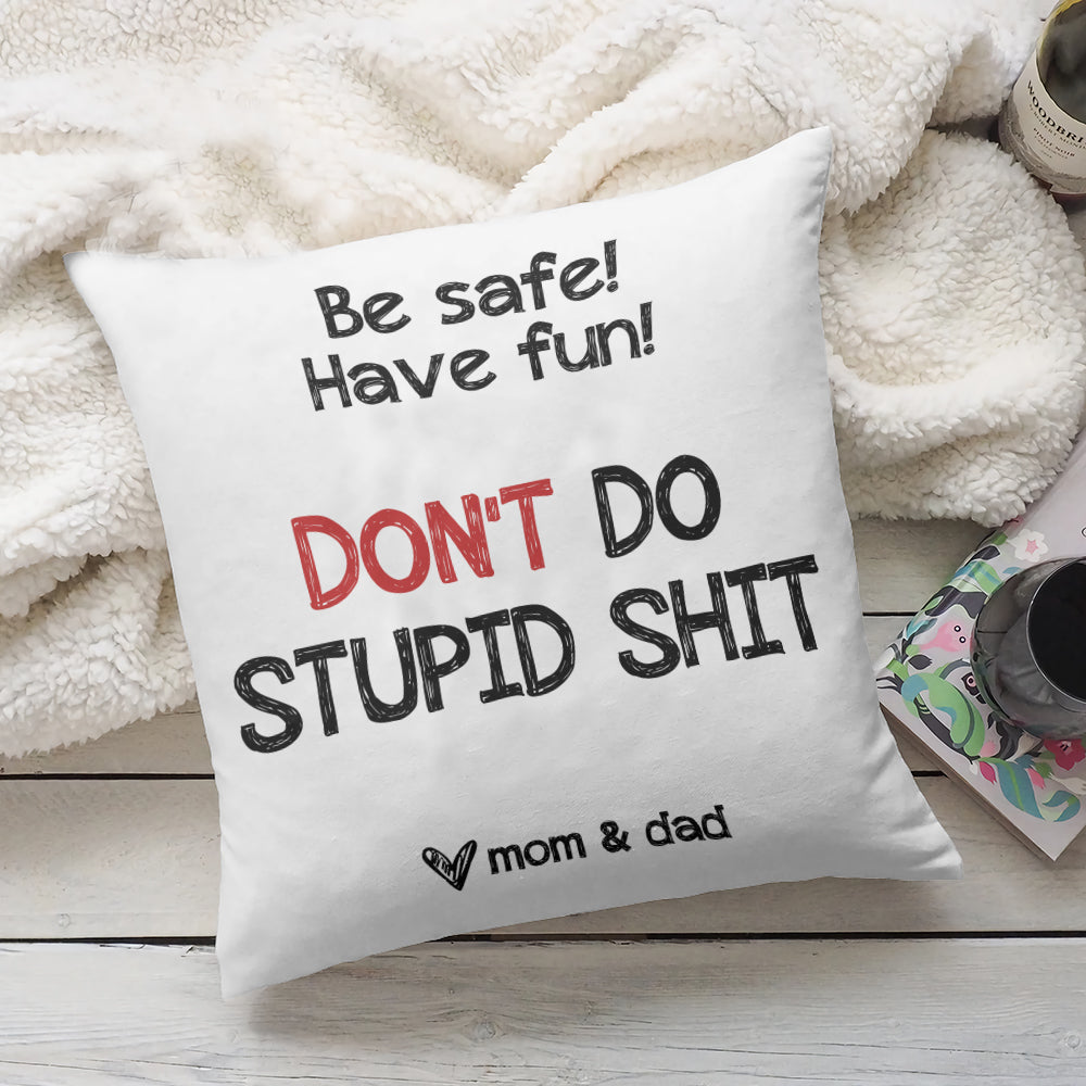Personalized Canvas Pillow | Personalized Gift for Son | Loveable