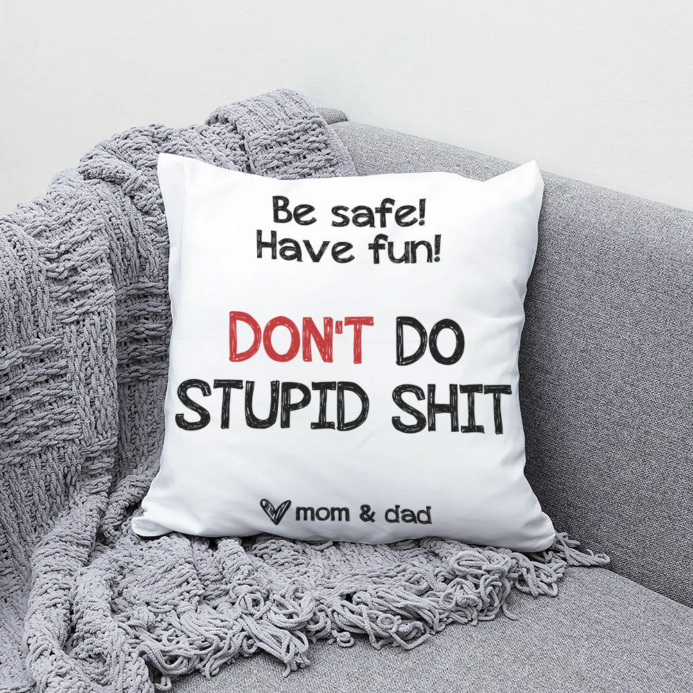 Personalized Canvas Pillow | Personalized Gift for Son | Loveable