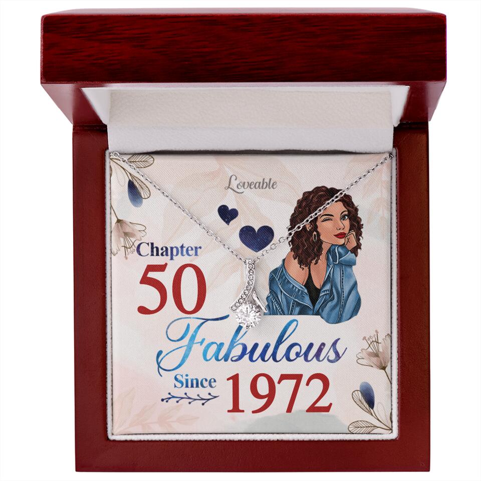 Chapter Of Fabulous Custom Necklace Birthday Gift For Her