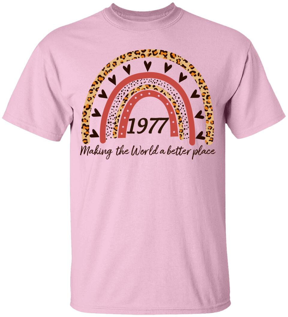 Making The World A Better Place - Personalized Tshirt