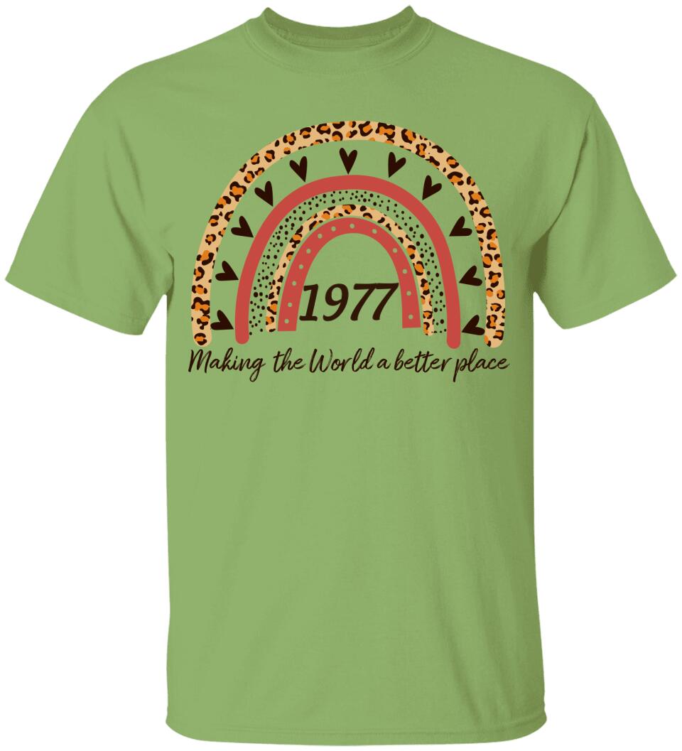 Making The World A Better Place - Personalized Tshirt