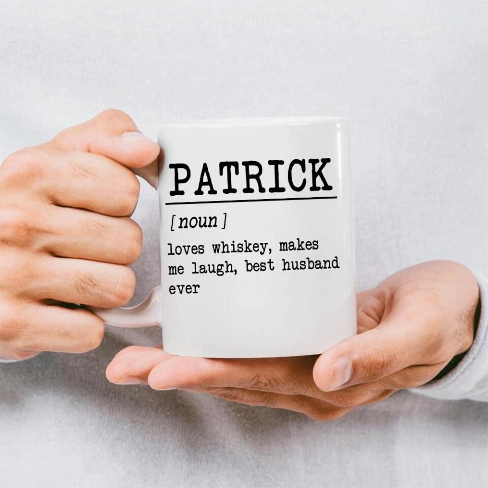 Custom Name And Characteristics - Personalized Mug - Birthday Gift For Friend