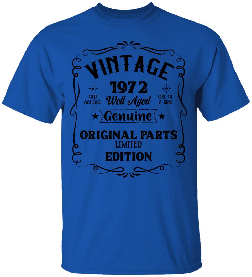 Vintage Old School Personalized T-shirt