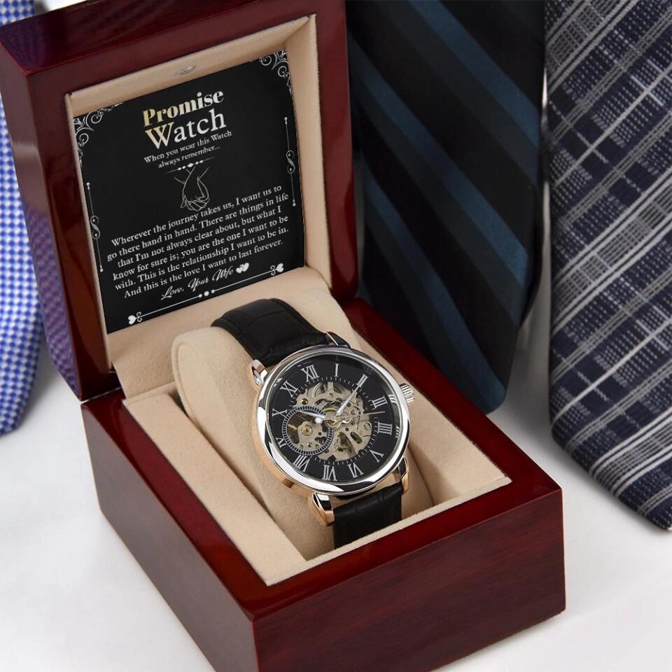Promise Watch - Personalized Luxury Men's Watch