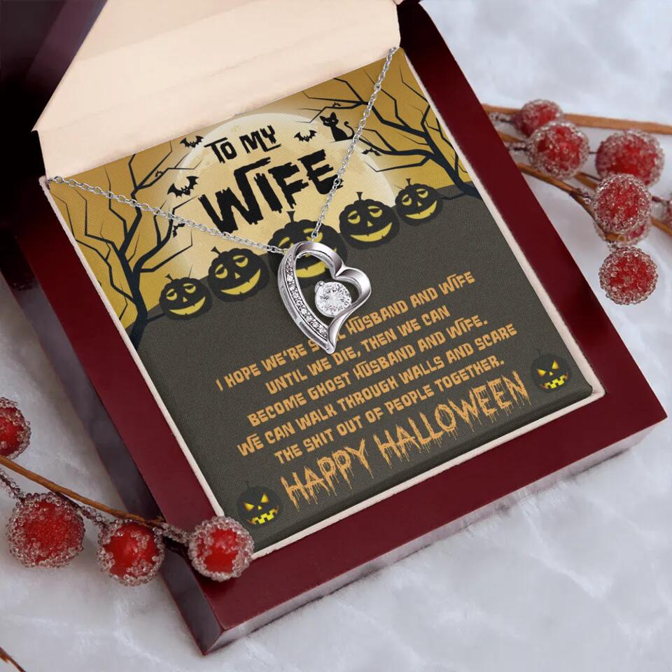 I Hope We're Still Husband And Wife Until We Die Personalized Necklace