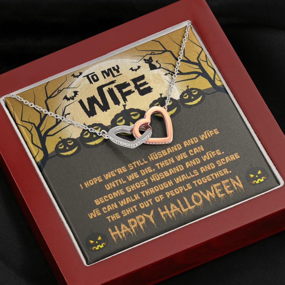 I Hope We're Still Husband And Wife Until We Die Personalized Necklace