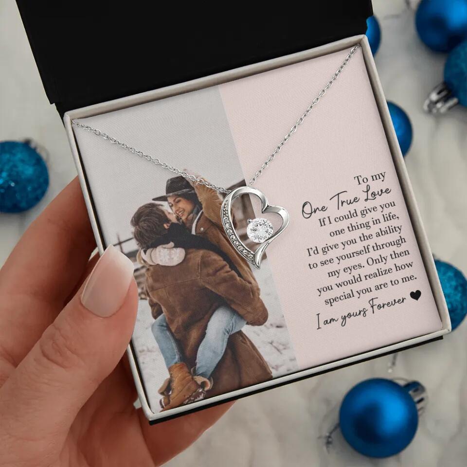 To My One True Love - Personalized Necklace