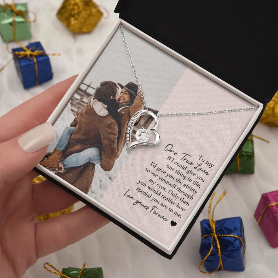 To My One True Love - Personalized Necklace