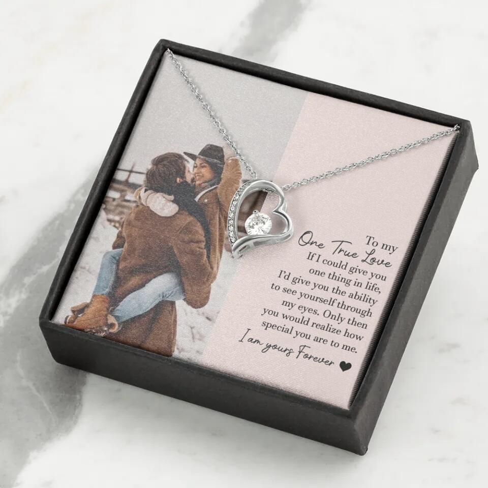 To My One True Love - Personalized Necklace