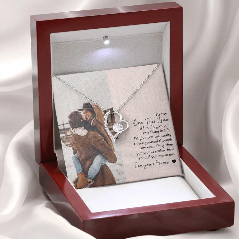 To My One True Love - Personalized Necklace