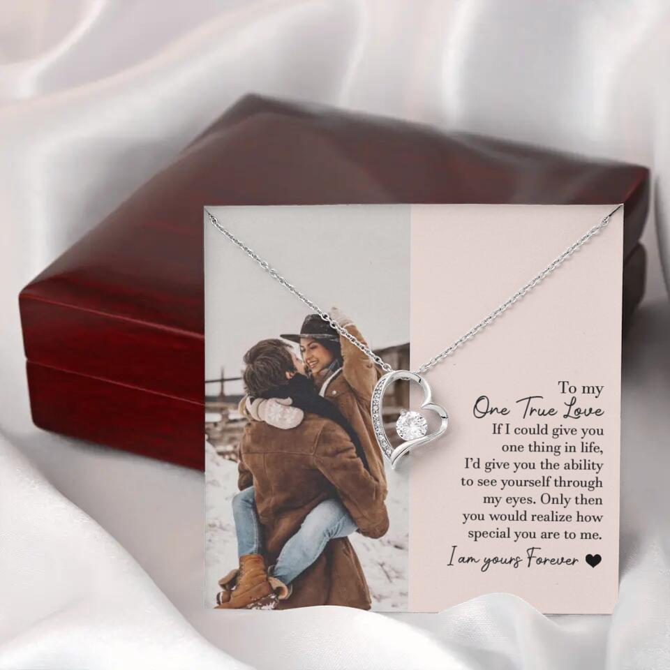 To My One True Love - Personalized Necklace