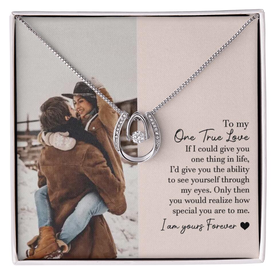 To My One True Love - Personalized Necklace