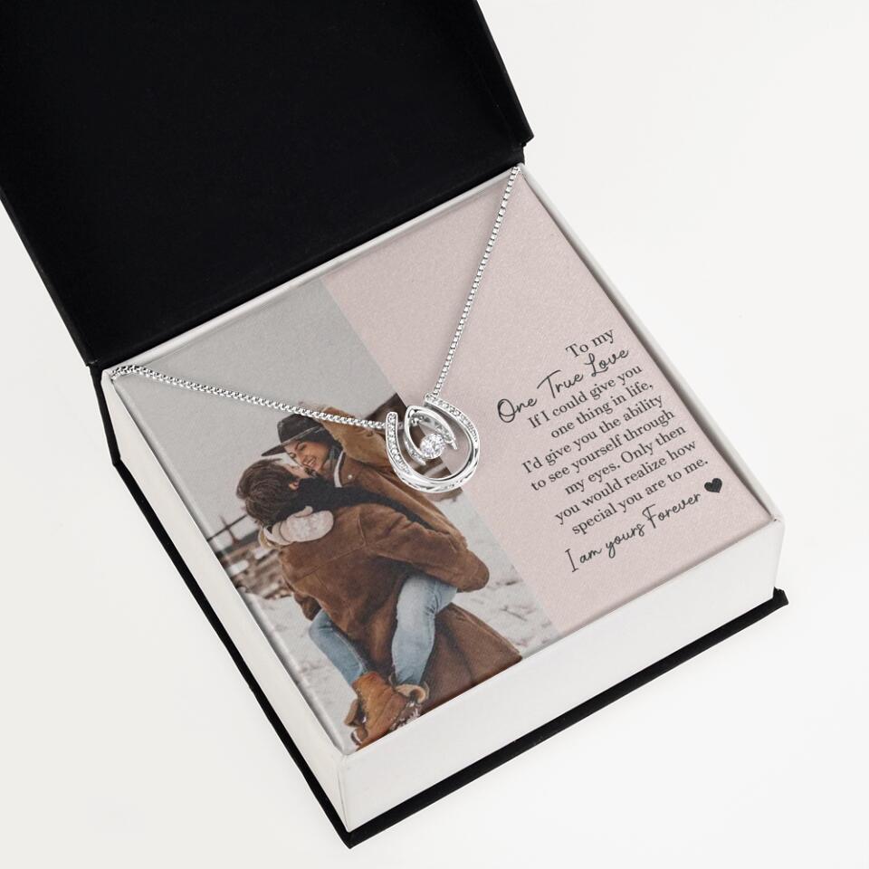 To My One True Love - Personalized Necklace